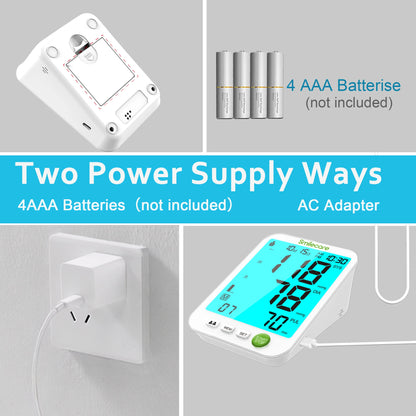 Automatic Blood Pressure Monitor – Accurate Arm Measurement