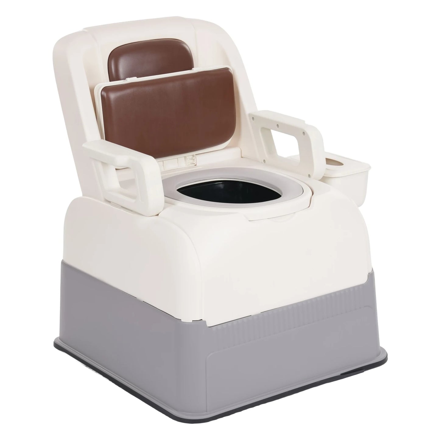 Comfort-Grip Bedside Commode: Non-Slip, Padded Mobility Aid