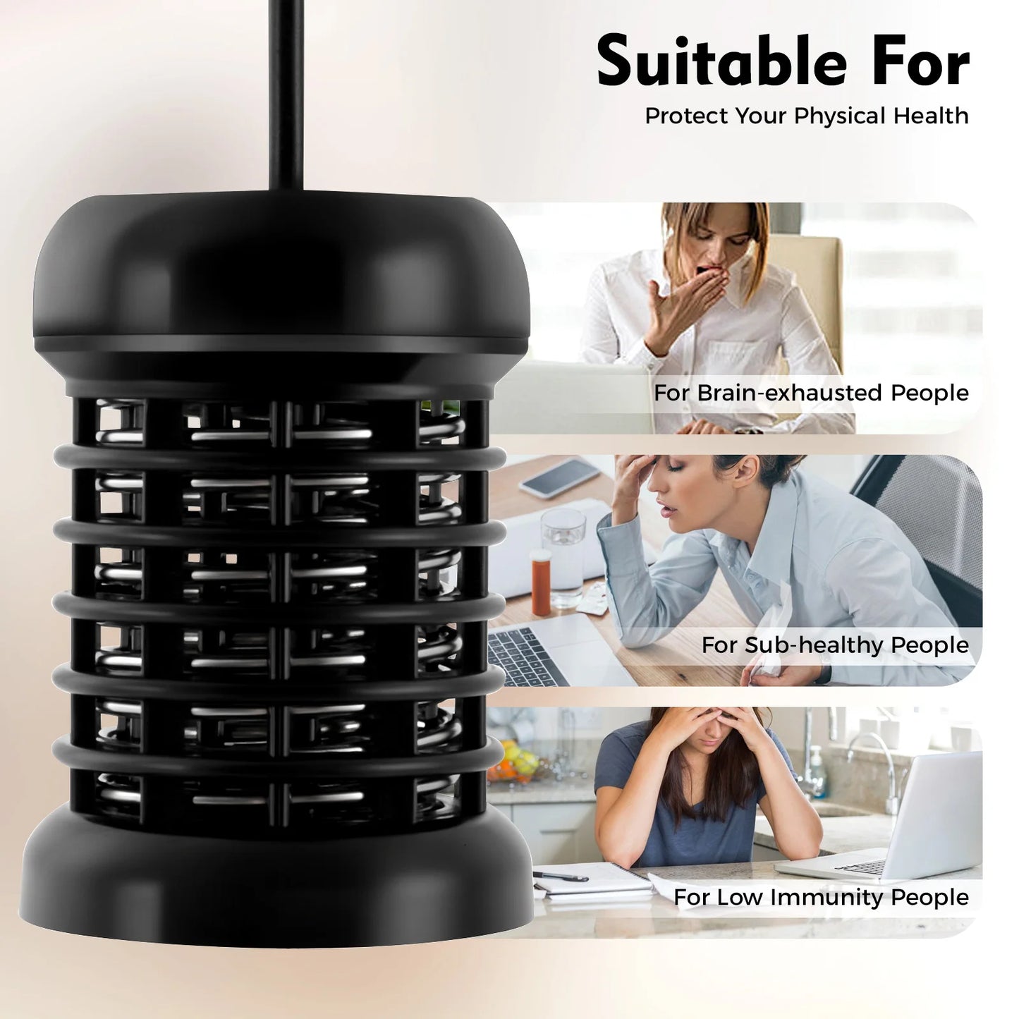 Ionic Detox Foot Bath Spa Machine, 30-Min Auto Timer, Portable Home Use for Body Relaxation, Immune Support & Toxin Removal