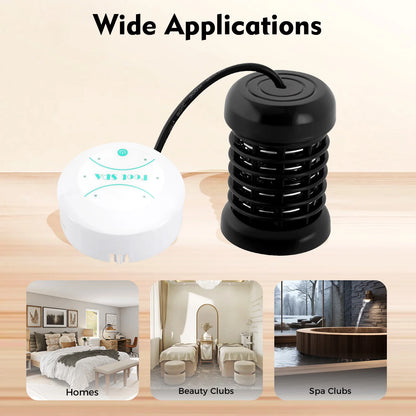 Ionic Detox Foot Bath Spa Machine, 30-Min Auto Timer, Portable Home Use for Body Relaxation, Immune Support & Toxin Removal