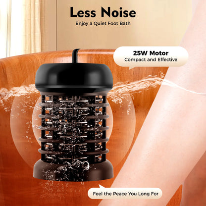 Ionic Detox Foot Bath Spa Machine, 30-Min Auto Timer, Portable Home Use for Body Relaxation, Immune Support & Toxin Removal