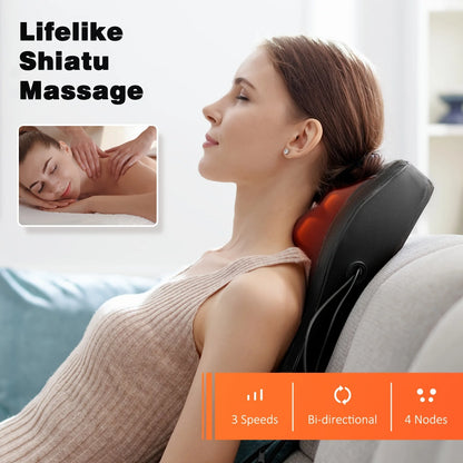 Deep Tissue Neck & Shoulder Massager – Relieves Neck and Shoulder Pain