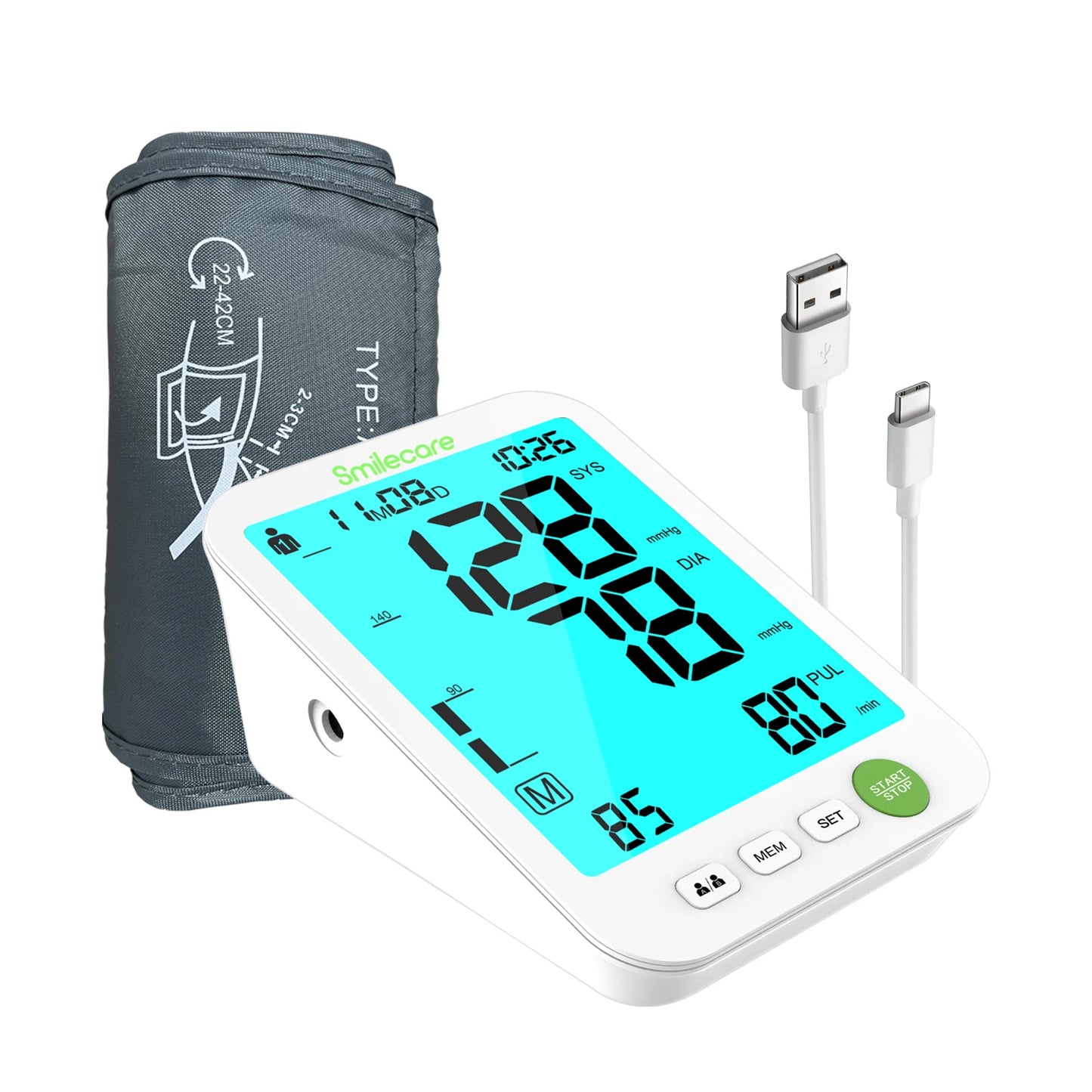 Automatic Blood Pressure Monitor – Accurate Arm Measurement