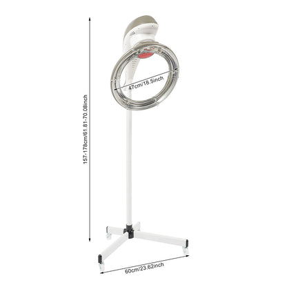 Professional Hood Dryer: Adjustable Salon-Grade Infrared Heat